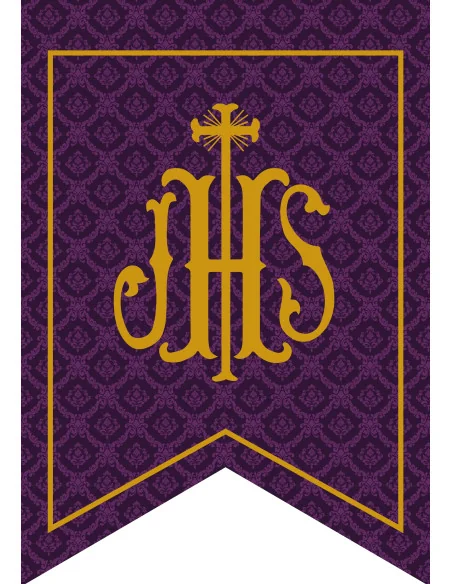 Gallardetes JHS Morado