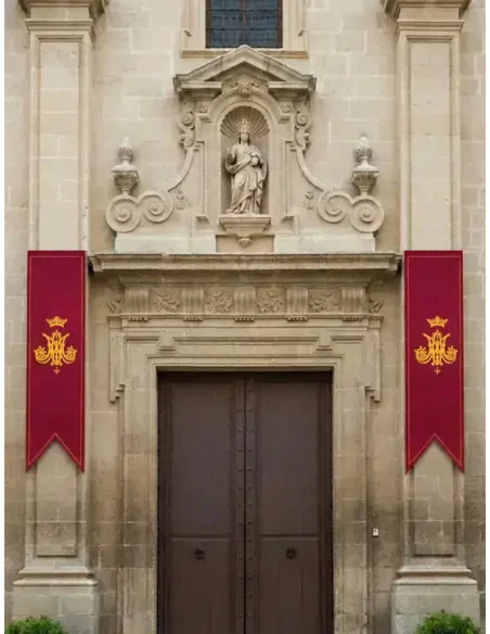 Gallardete Virgen María Carmesí