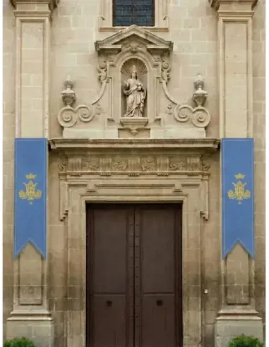 Gallardete Virgen María Celeste