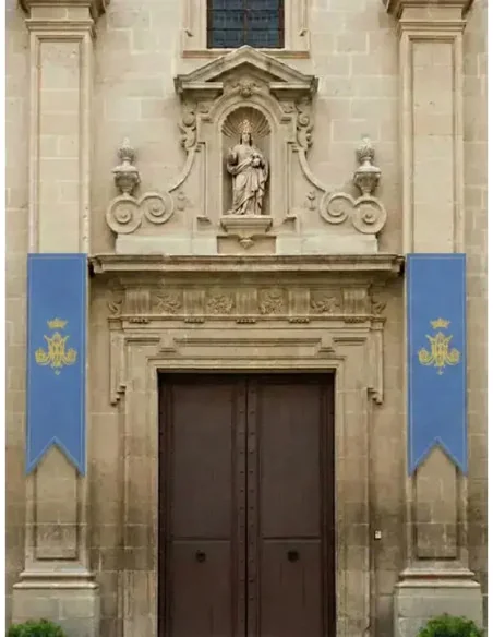 Gallardete Virgen María Celeste