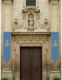 Gallardete Virgen María Celeste