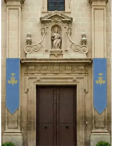 Gallardete Virgen María Celeste