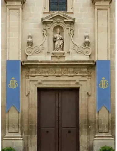 Gallardetes JHS Celeste
