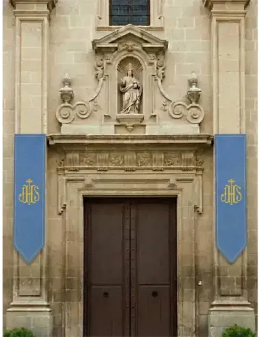 Gallardetes JHS Celeste