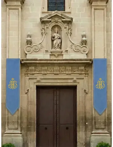 Gallardetes JHS Celeste
