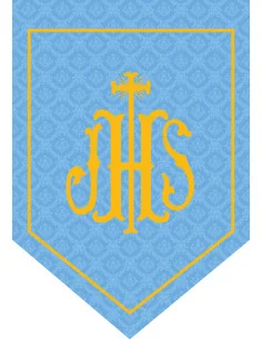 Gallardetes JHS Celeste 2