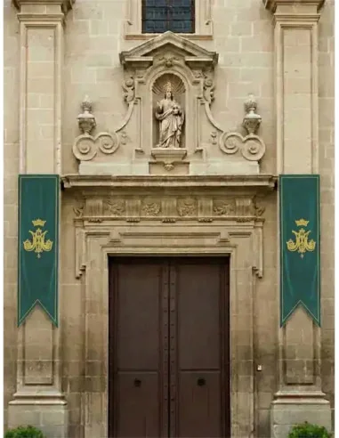 Gallardete Virgen María Verde