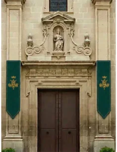 Gallardete Virgen María Verde