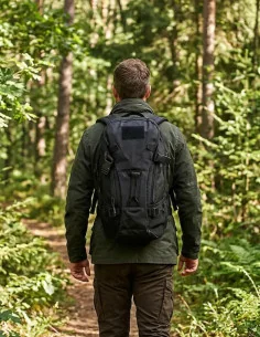Mochila Táctica Supervivencia 40L Negra