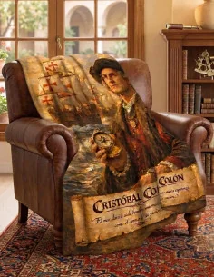 Manta Histórica Cristóbal Colon