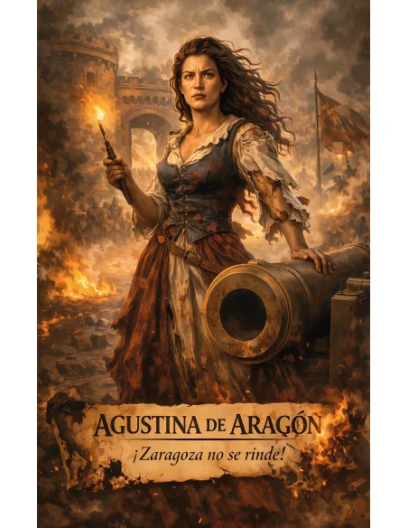 Manta Histórica de Agustina de Aragón