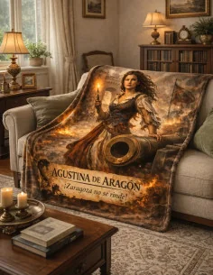 Manta Histórica de Agustina de Aragón