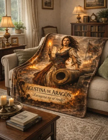 Manta Histórica de Agustina de Aragón