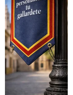 Gallardetes Personalizado para Farolas 1 pico 2