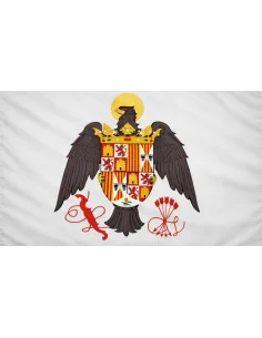 Bandera Escudo de Armas de los Reyes Católicos S. XV Año 1492