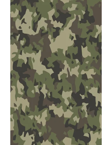 Manta Camuflaje Verde Bosque