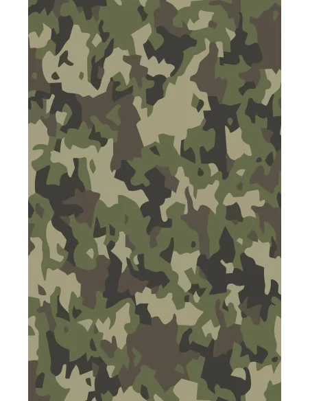 Manta Camuflaje Verde Bosque