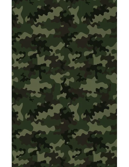 Manta Camuflaje Verde Oscuro