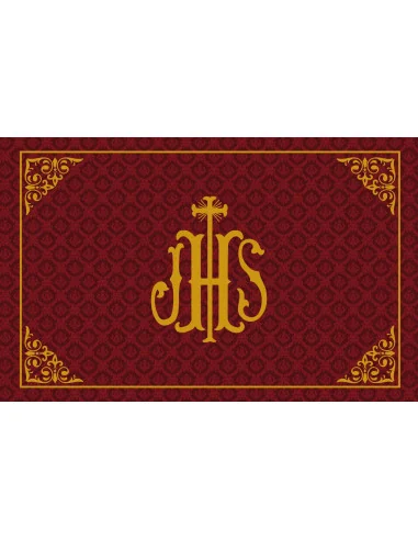 Manta de Devoción JHS | Jesús Hombre Salvador | 5 Colores Litúrgicos