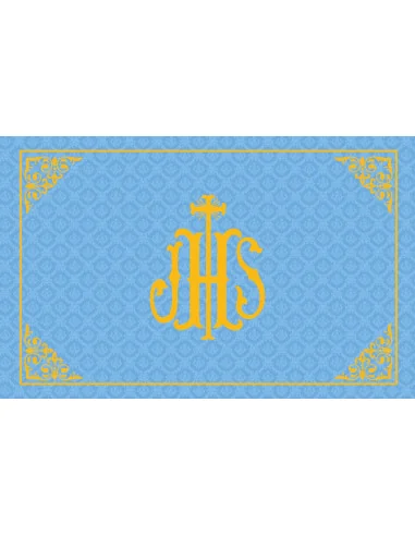 Manta de Devoción JHS | Jesús Hombre Salvador | 5 Colores Litúrgicos