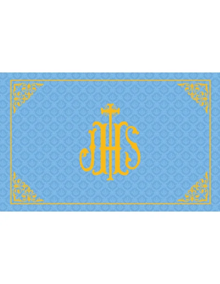 Manta de Devoción JHS | Jesús Hombre Salvador | 5 Colores Litúrgicos