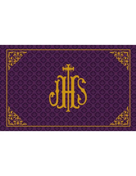 Manta de Devoción JHS | Jesús Hombre Salvador | 5 Colores Litúrgicos