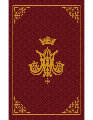 Manta de Devoción Virgen María | Monograma Mariano | 5 Colores Litúrgicos
