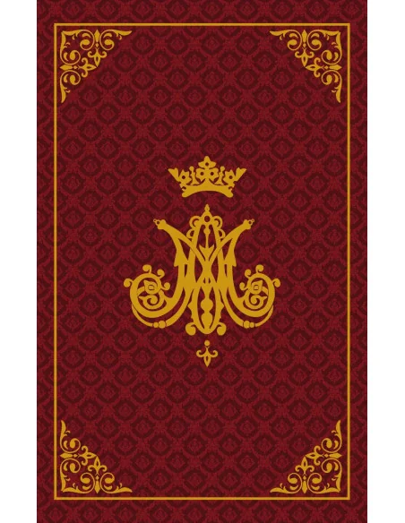 Manta de Devoción Virgen María | Monograma Mariano | 5 Colores Litúrgicos