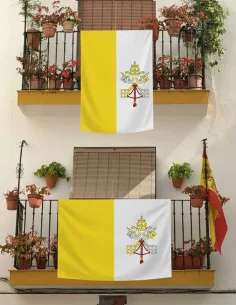 Balconera Vaticano Escudo Derecha