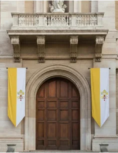 Gallardete Vaticano Escudo Derecha