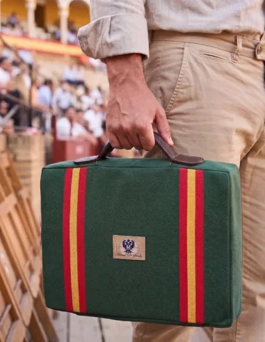 Almohadilla Taurina Bandera de España - Verde