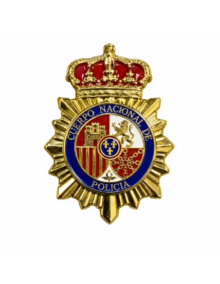 Pin Cuerpo Nacional de Policía de Solapa Escudo CNP Ondeante
