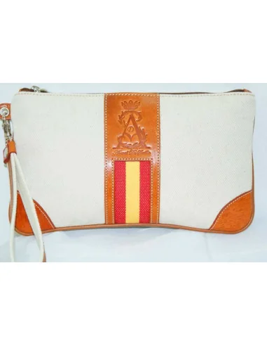 Cartera de Mano Lona - Blanca
