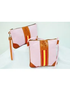 Bandolera de Lona Rosa 2