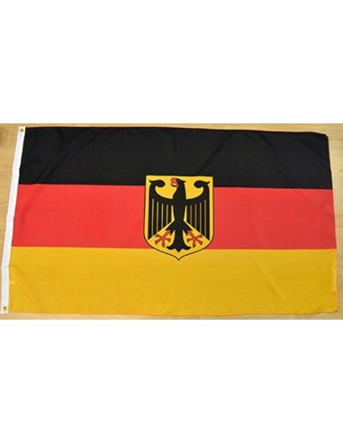 Bandera Alemania con Escudo Poliéster