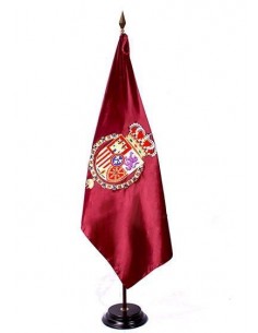 Bandera Real de Felipe VI Bordada a Mano