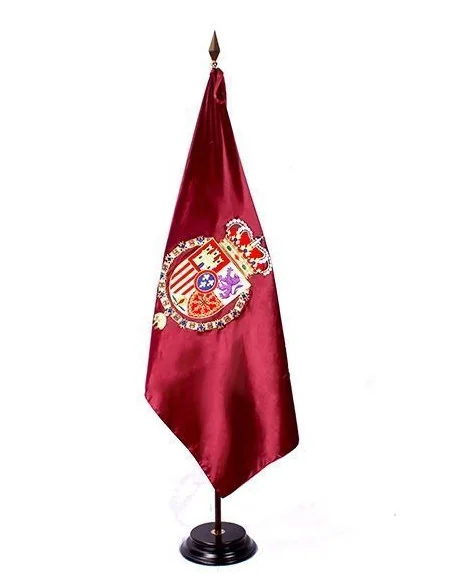 Bandera Real de Felipe VI Bordada a Mano
