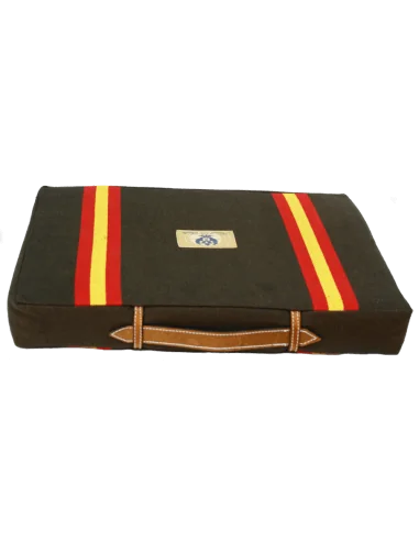 Almohadilla Bandera España - Marrón