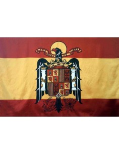Bandera Águila San Juan en raso premium