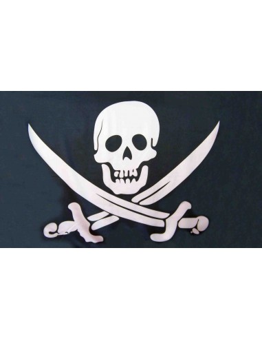 Bandera Pirata Jolly Espada