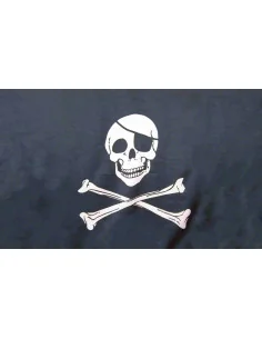 Bandera Pirata Jack Hueso